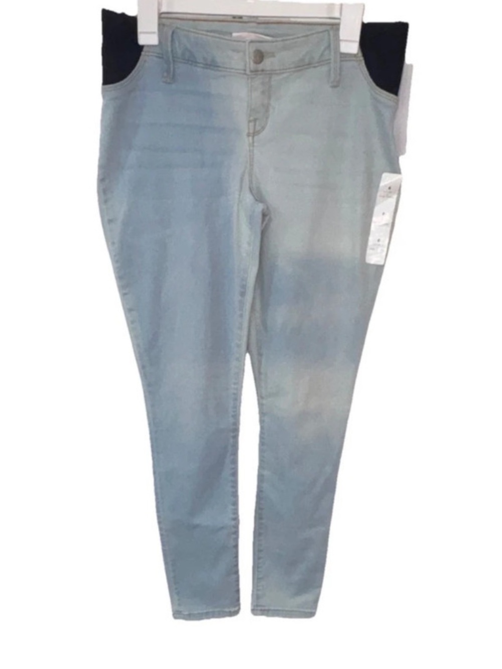 Isabel Maternity by Ingrid & Isabel Light Blue Skinny Jeans size 6